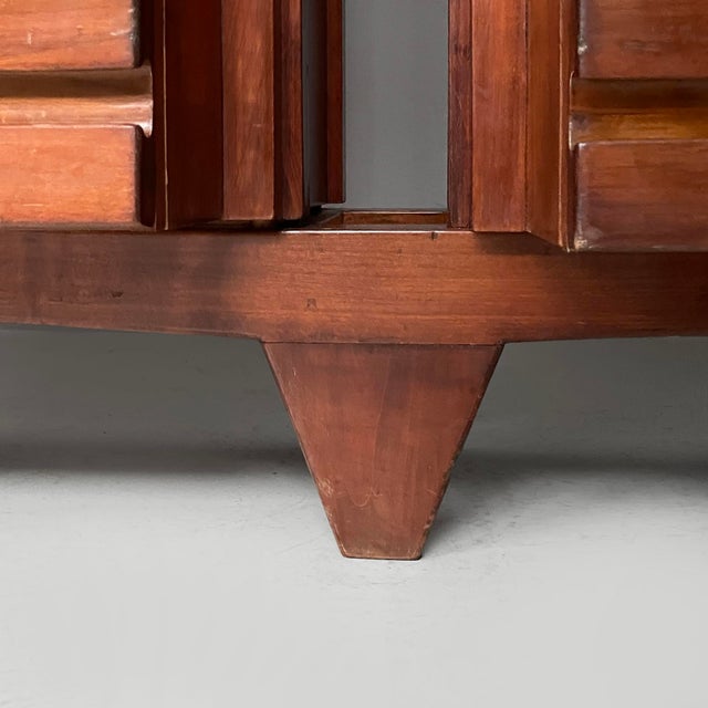 Mid-Century Modern Italian Sideboard in Wood, 1960s For Sale - Image 13 of 15