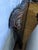Antique Full Size Louis XVI Style Bed in Walnut Wood With Fabric Accents For Sale - Image 11 of 11