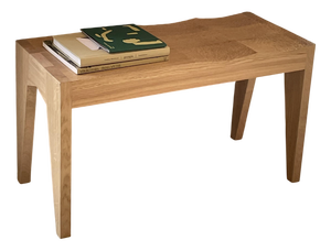 Onde Bench in Wood by Marc Geneix Design