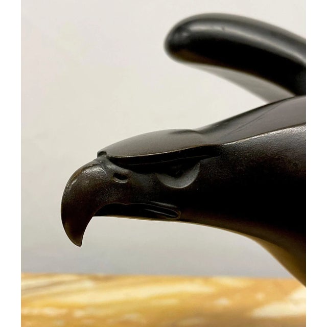 Eagle Sculpture Made by Zai Wang For Sale - Image 10 of 12