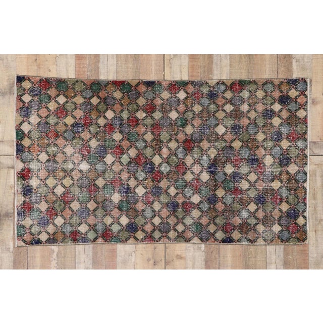 Vintage Turkish Sivas Rug, 03'08 X 06'07 For Sale - Image 9 of 10
