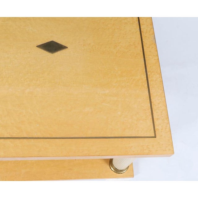 Vintage Biedermeier Birdseye Maple Coffee Tables from Harrods, 20th Century, Set of 2 For Sale - Image 6 of 17
