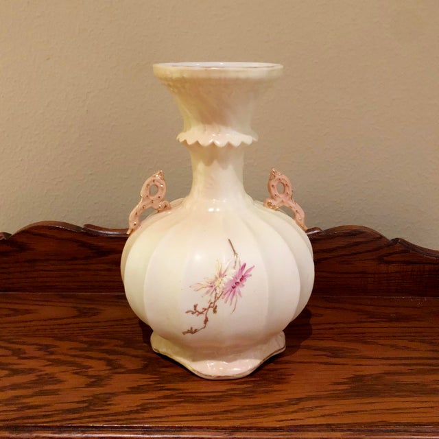 Antique Robert Hanke Austrian Hand Painted Vase For Sale In Houston - Image 6 of 9