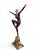 D. H. Chiparus, Art Deco Sculpture of a Gymnast, Bronze on Onyx Base, 1930s For Sale - Image 9 of 12