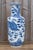 Large Antique Chinese Blue and White Dragon & Fish Porcelain Vase For Sale - Image 9 of 18