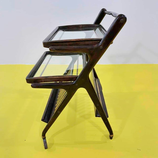 Serving Trolley attributed to Ico Parisi, 1960s For Sale - Image 4 of 12