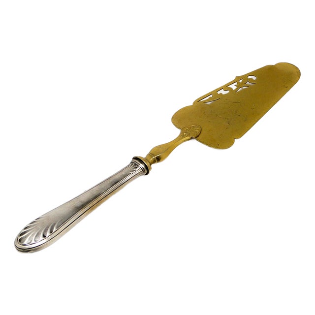 Brass Cake Shoulder, 1900s For Sale