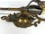 Early 20th Century Spanish Revival Brass Wall Sconce: Gothic Dragon Design, c. 1910-1920 For Sale - Image 5 of 10
