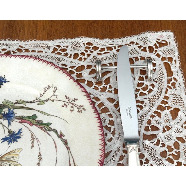 Silver-Plated Metal Knife Rests, France, 1980s, Set of 12 For Sale - Image 4 of 6