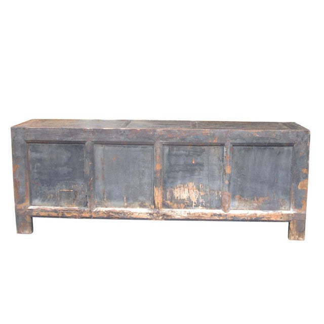 Antique Black Sideboard Cabinet 29 For Sale In Greensboro - Image 6 of 13