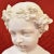 Late 19th Century Antique Marble Statue, Bust of Young Girl with Flower Wreath, 19th-Century For Sale - Image 5 of 11