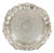 Vintage Epca Silverplate by Poole 3216 Round Silver Platter Tray - Engraved For Sale