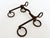 1900 - 1909 1900s Antique Horse Curb Bits, Set of 3 For Sale - Image 5 of 8
