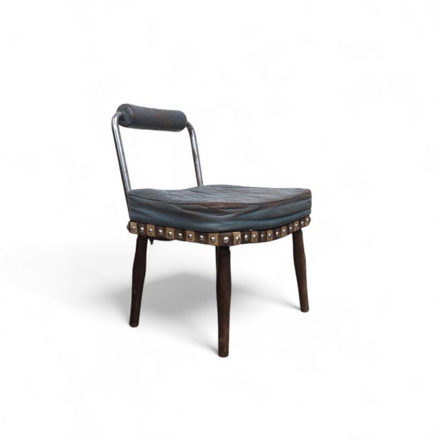 Wood Modernist Avantgarde Tubular Steel Easy Chair, 1940s For Sale - Image 7 of 17