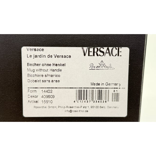 Mug without Handle by Versace for Rosenthal, Germany, 1995 For Sale - Image 6 of 7