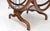 Wood Flame Carved Mahogany Regency Style Lamp Side Table Stand Clean! For Sale - Image 7 of 13