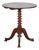 Antique English Tilt Top Bobbin Occasional Table in Mahogany, 1870 For Sale