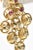 French 18 Karat Gold, Ruby and Diamond Chandelier Lever Back Pierced Earrings - 2 Pieces For Sale - Image 9 of 12