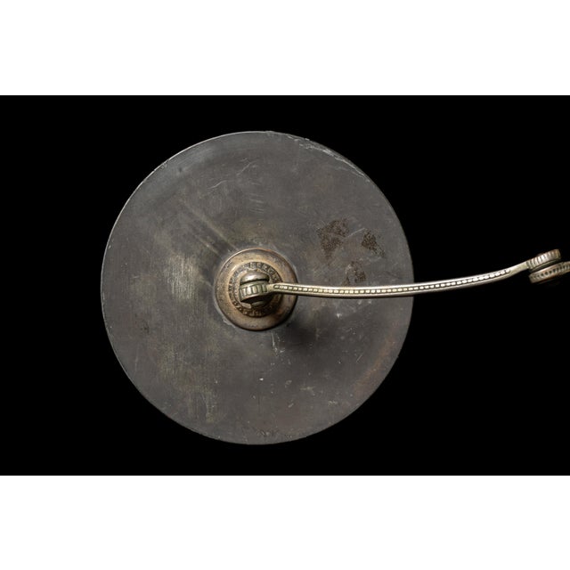 Silver 1890s Kato Manufacturing Adjustable Wall Mirror For Sale - Image 8 of 13