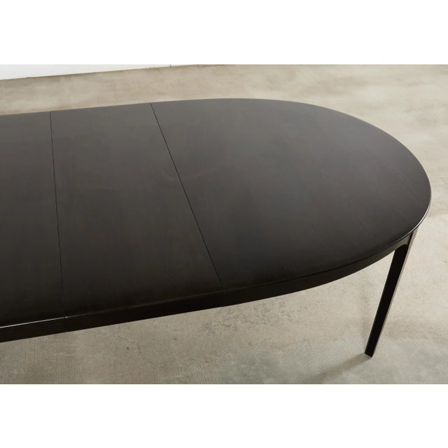 Barbara Barry for McGuire Oval Extension Dining Table 9.5 Ft For Sale - Image 10 of 18