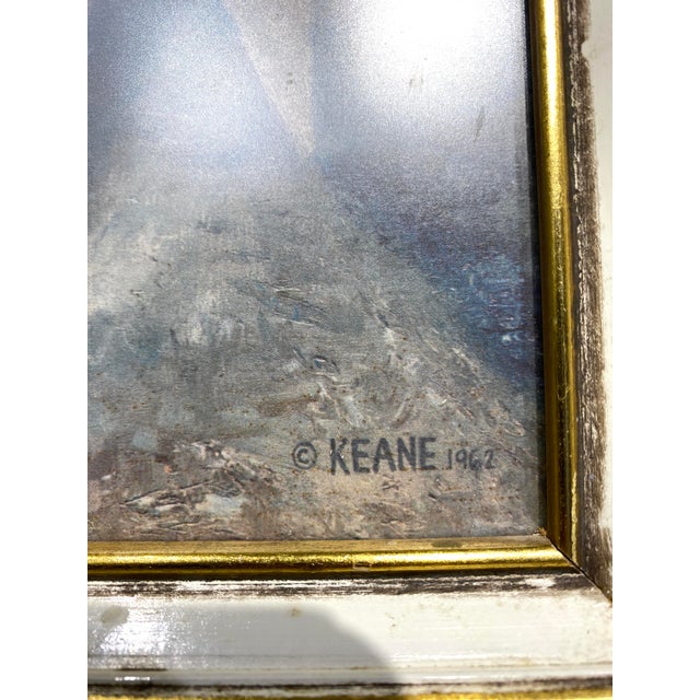 Margaret Keane 1962 Big Eyes "The First Grail" Print, Framed For Sale - Image 4 of 8