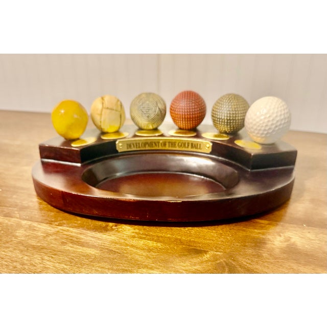 Late 20th Century Late 20th Century Navika “Development of the Golf Ball” DeskAccessory or Jewelry Tray For Sale - Image 5 of 12
