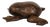 Leather Frog Footstool in the Manner of Dimitri Omersa For Sale