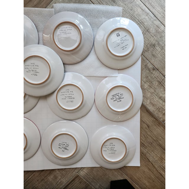 Collection of Hand Painted Deruta Plates For Sale - Image 9 of 9