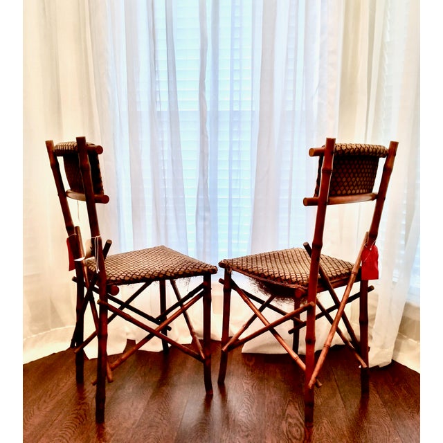 Late 19th Century Thonet Nr.150 Faux Bamboo Chairs- Set of 4 For Sale - Image 9 of 12
