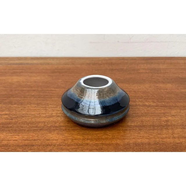 Small Mid-Century German Ceramic Vase, 1960s, in Very Good conditions. Designed 1960 to 1969