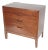 Mount Airy Janus Mid Century Walnut Lowboy Dresser For Sale