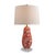 French Williamsburg for Port 68 Floral Vine Lamp, Coral For Sale - Image 3 of 7