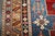 Textile 19th Century Zabihi Collection Blue Karaghashli Caucasian Rug - 3'8" x 4'9" For Sale - Image 7 of 8