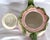 Vintage Majolica Cabbage Ceramic Tea Pot With Lid Made in Italy For Sale - Image 10 of 17