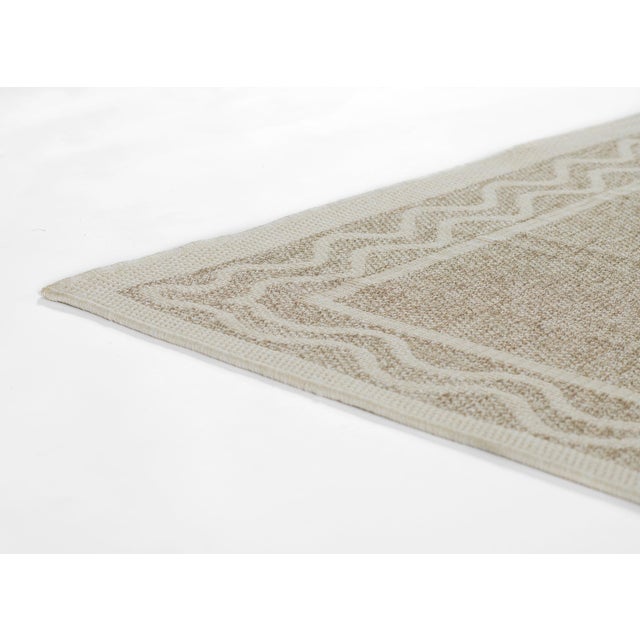 Erin Gates by Momeni Saybrook Ripple Grey Indoor/Outdoor Area Rug 6'6" X 9' For Sale - Image 9 of 12