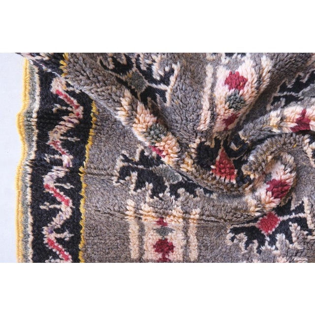 Tribal 2000's Moroccan Small Taznakht Wool Rug - 5.9 X 2.62 Ft For Sale - Image 3 of 7