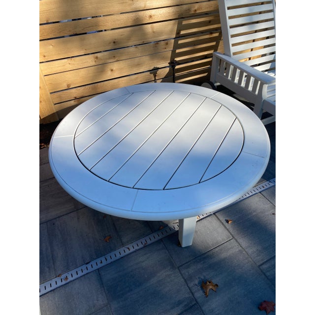 Classic outdoor furniture from Weatherend. Originally purchased in 1994 for a home on the Connecticut coast. Refinished by...
