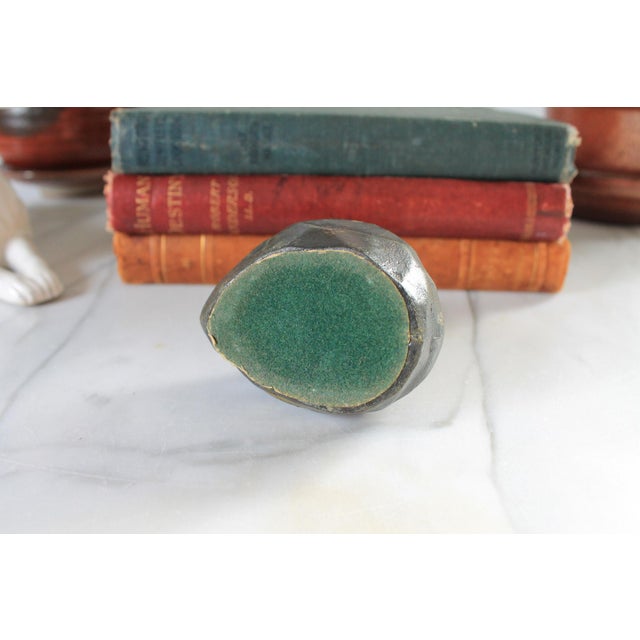 Vintage Danish Cast Metal Mermaid Figure For Sale - Image 10 of 10