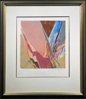 Mark Dickson Untitled Mono Type #1471 Original Art on Paper Hand Signed