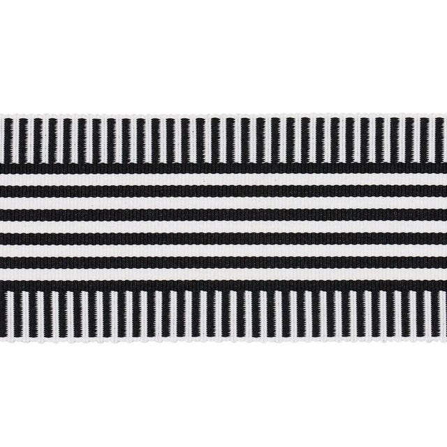 Sample - Schumacher x Victor Glemaud Keket Stripe Tape in Black For Sale