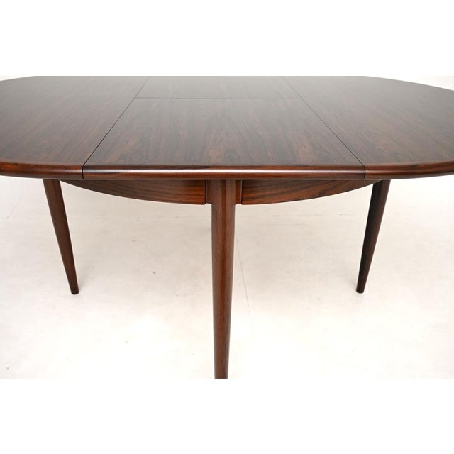 Vintage Danish Extending Dining Table by Niels Moller from J.L. Møllers, 1960s For Sale - Image 13 of 15
