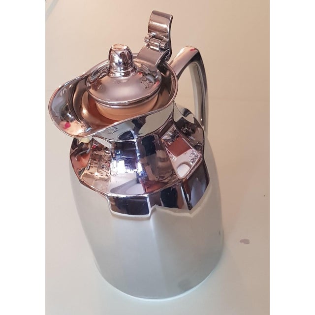 Thermos Flask inn Silver For Sale - Image 4 of 5