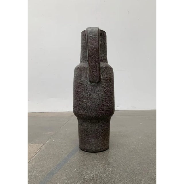 Large Vintage German Ceramic Floor Vase from Karlsruher Majolika For Sale - Image 13 of 18