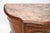 Brown Antique French Marble Top Painted Cabinet, 1920s For Sale - Image 8 of 15