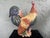 Fitz and Floyd Vintage Fitz & Floyd Coq Du Village Hand Crafted Ceramic Rooster Figurine, 14” French Country Farmhouse Decor For Sale - Image 4 of 10