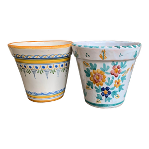 1980s Spanish Cachepots- Set of 2