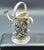 This marvelous antique 1800s miniature watering can is created in gorgeous continental silver and is either French or...