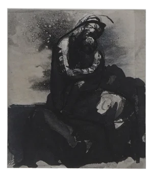 After Auguste Rodin, The Mother and Her Child, Engraving
