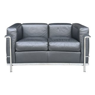 LC2 2-Seater Sofa by Le Corbusier for Cassina, 1990s For Sale