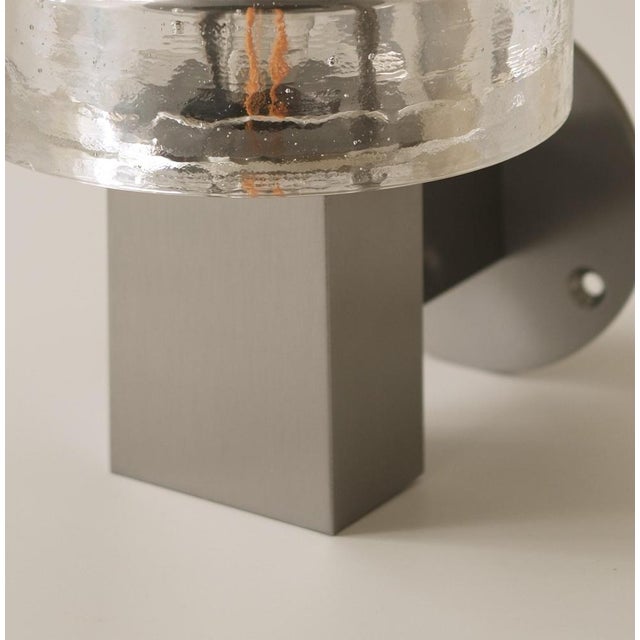 Gioiello II Wall Lamp in Stainless Steel and Glass by Marine Breynaert For Sale - Image 4 of 6